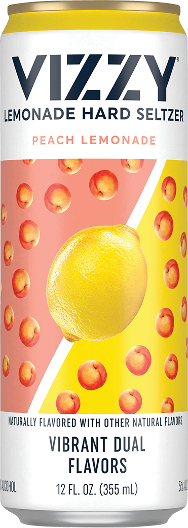 Peach lemonade can