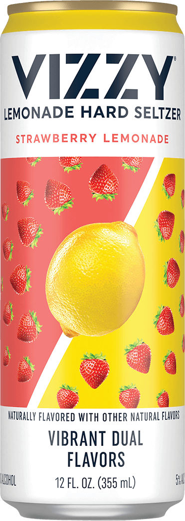 Strawberry lemonade can